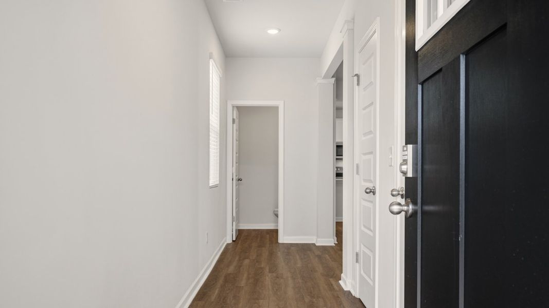Representative unfurnished interior of a home built from the Somerset by D.R. Horton in Oakchase at Hampton, Hampton (Image 26).