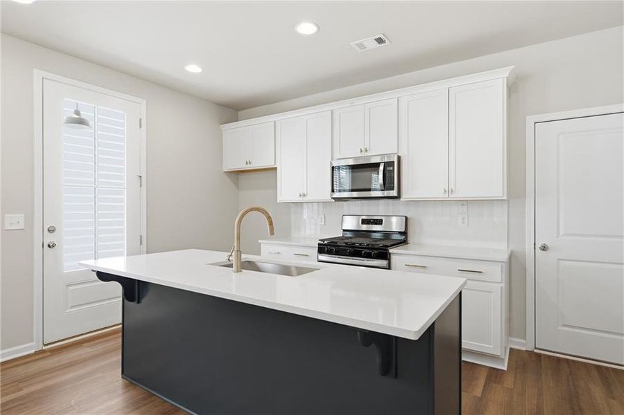 Furnished interior view inside a new home in , Auburn (Image 5).