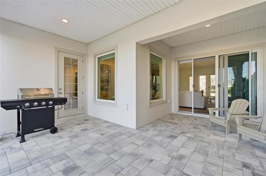 Exterior details and patio area of a home in , Palm Coast (Image 27). Exterior details and patio area of a home in , Palm Coast (Image 27).