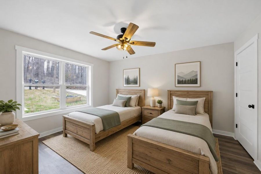 Furnished interior view inside a new home in , Lavonia (Image 13).