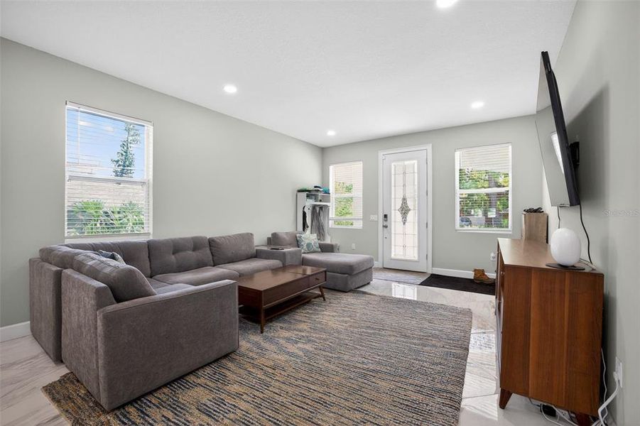 Furnished interior view inside a new home in , St. Petersburg (Image 8).