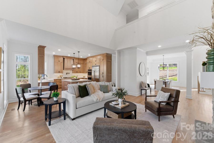 Furnished interior view inside a new home in , Lancaster (Image 12).