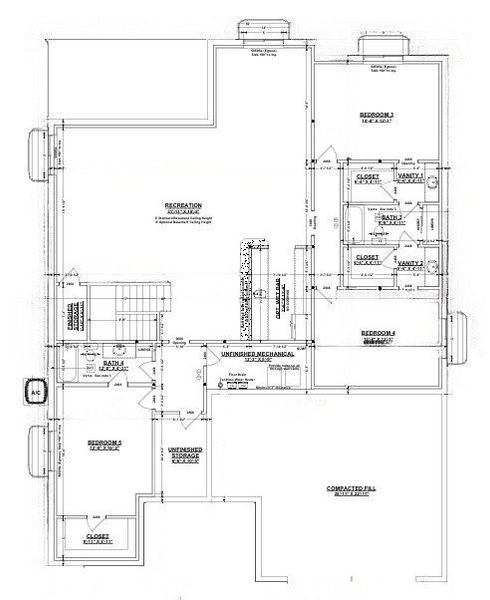 2D floor plan layout for the Ellington by View Homes in Jackson Creek North, Monument, CO (Image 3). 2D floor plan layout for the Ellington by View Homes in Jackson Creek North, Monument, CO (Image 3).