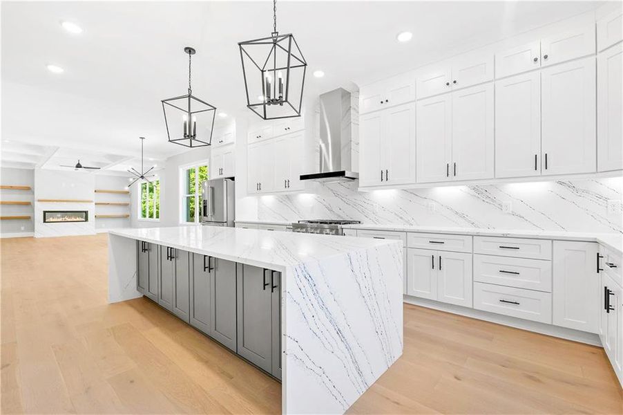 Furnished interior view inside a new home in , Brookhaven (Image 7).