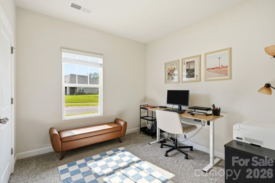 Furnished interior view inside a new home in , Charlotte (Image 10).