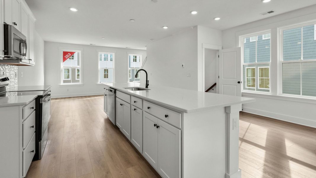 Furnished interior view inside a new home in Seabreeze Crossing, Little River (Image 13).