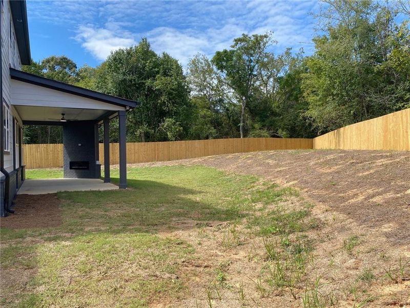Exterior details and patio area of a home in , Snellville (Image 3).