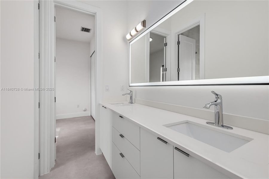 Furnished interior view inside a new home in , Biscayne Park (Image 6).