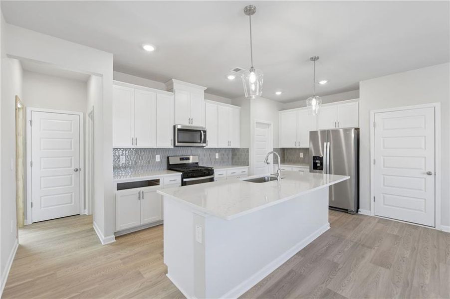 Furnished interior view inside a new home in Hemingway - Reserve Series, Cumming (Image 12).