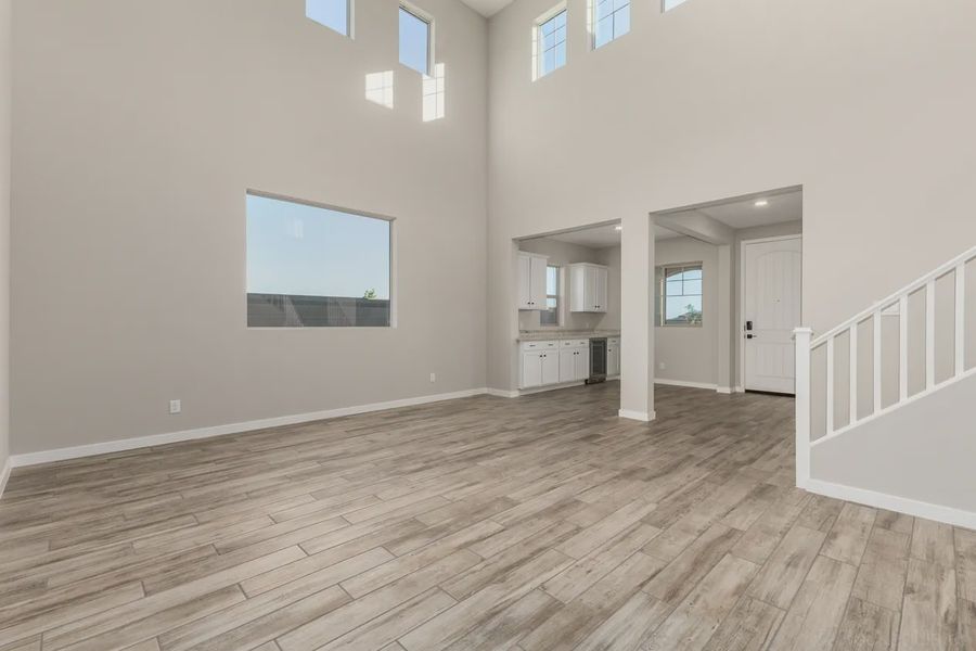 Spacious, unfurnished interior of a new home in Forté at Granite Vista, Waddell (Image 22).