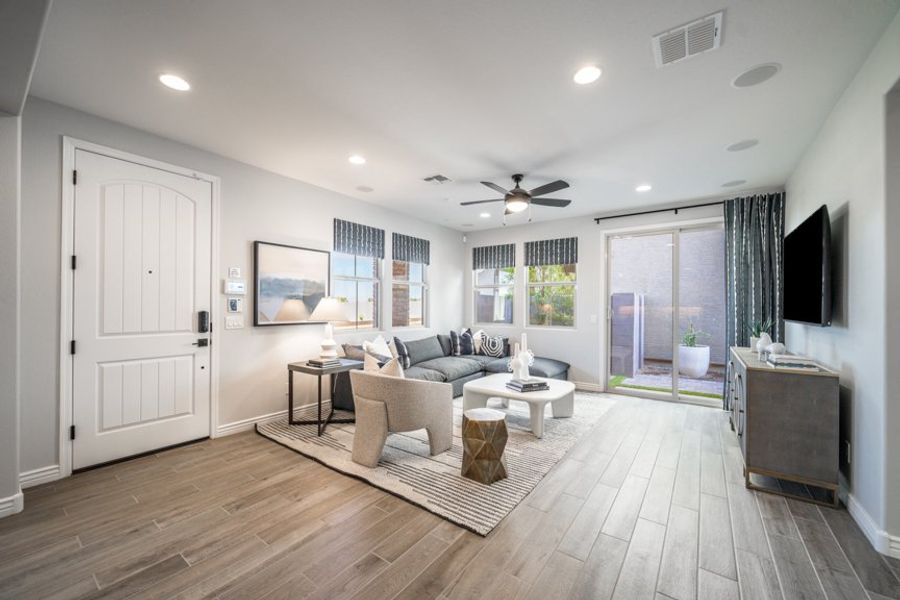 Furnished interior view inside a new home in Parkside, Avondale (Image 6).