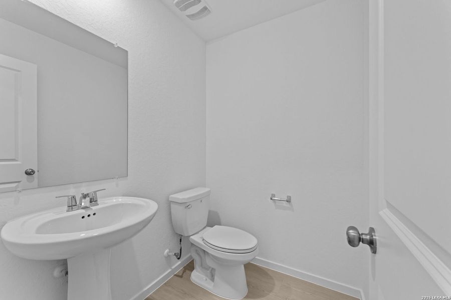 Furnished interior view inside a new home in Guadalupe Ridge, New Braunfels (Image 3).