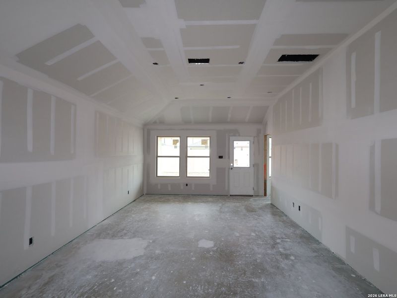 In-progress construction of a new home in Park Place, New Braunfels, TX (Image 22).