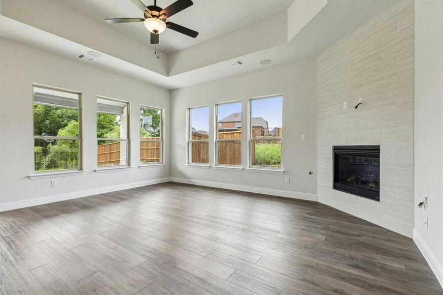 Spacious, unfurnished interior of a new home in Westside Preserve, Midlothian (Image 30). Spacious, unfurnished interior of a new home in Westside Preserve, Midlothian (Image 30).