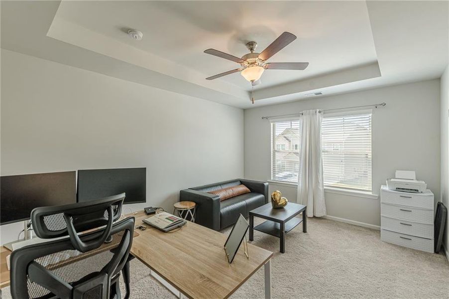 Furnished interior view inside a new home in Dixon Farm, Fayetteville (Image 25).