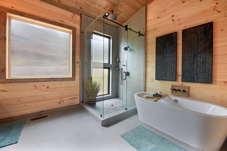 Furnished interior view inside a new home in , Blue Ridge (Image 14). Furnished interior view inside a new home in , Blue Ridge (Image 14).