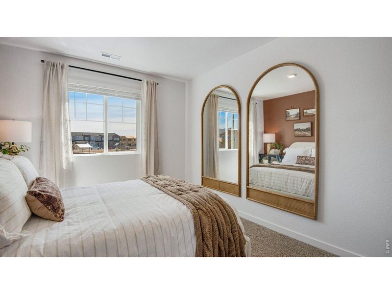 Furnished interior view inside a new home in Prairie Song, Windsor (Image 7).