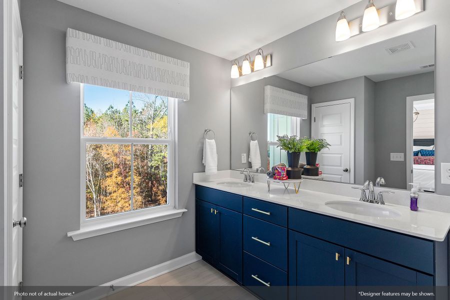 Furnished interior view inside a new home in Renaissance at White Oak, Garner (Image 12).