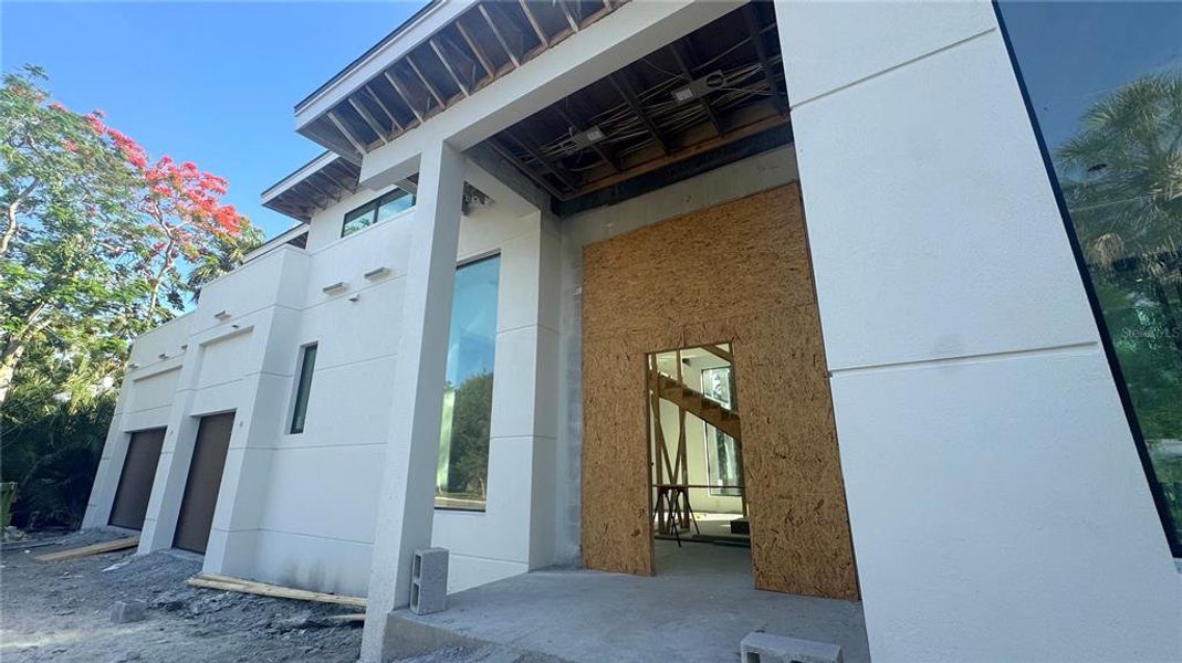 Exterior details and patio area of a home in , Sarasota (Image 2). Exterior details and patio area of a home in , Sarasota (Image 2).