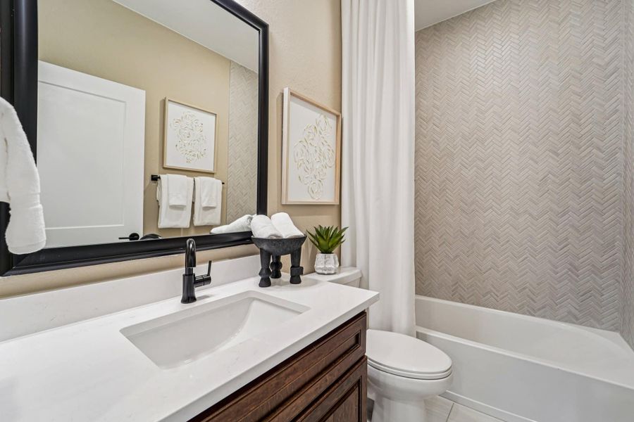 Furnished interior view inside a new home in Briarley, Montgomery (Image 43).