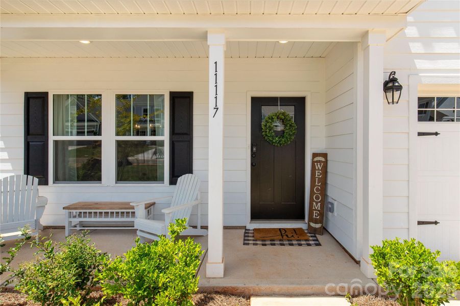 Exterior details and patio area of a home in , Lancaster (Image 23).