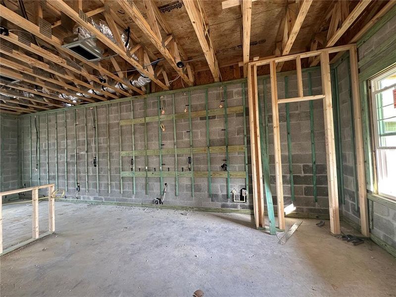 In-progress construction of a new home in , Ocala, FL (Image 38).