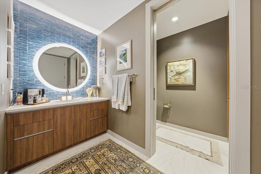 Furnished interior view inside a new home in , St. Petersburg (Image 33).