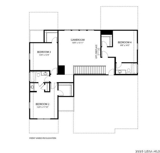 2D floor plan layout of this home in Haby Hill 60s, San Antonio, TX (Image 6). 2D floor plan layout of this home in Haby Hill 60s, San Antonio, TX (Image 6).