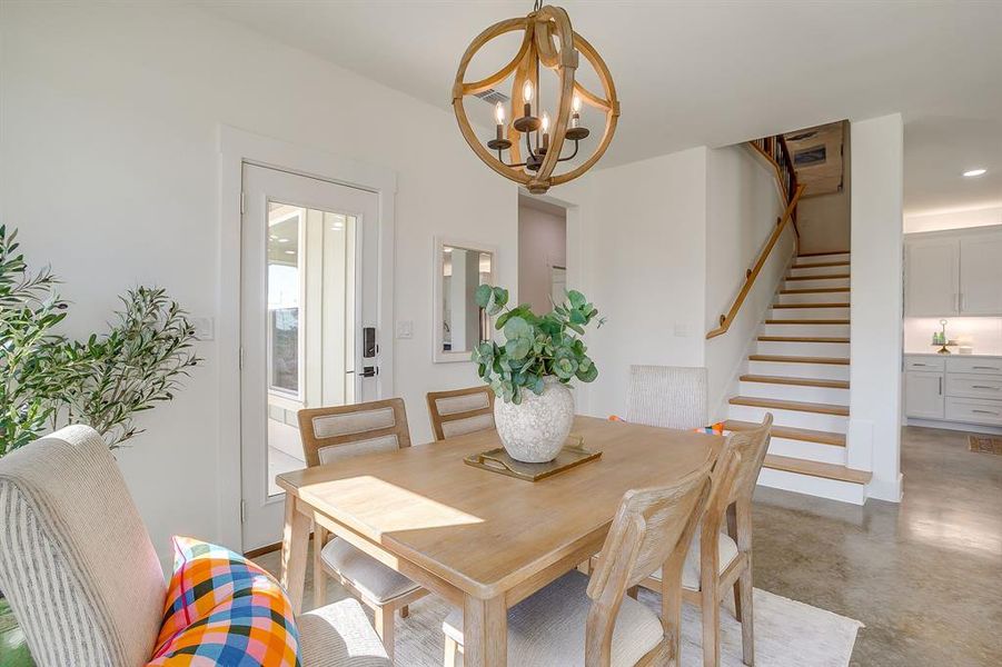 Furnished interior view inside a new home in , Granbury (Image 5).