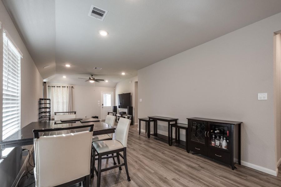 Furnished interior view inside a new home in Marisol, Katy (Image 6). Furnished interior view inside a new home in Marisol, Katy (Image 6).