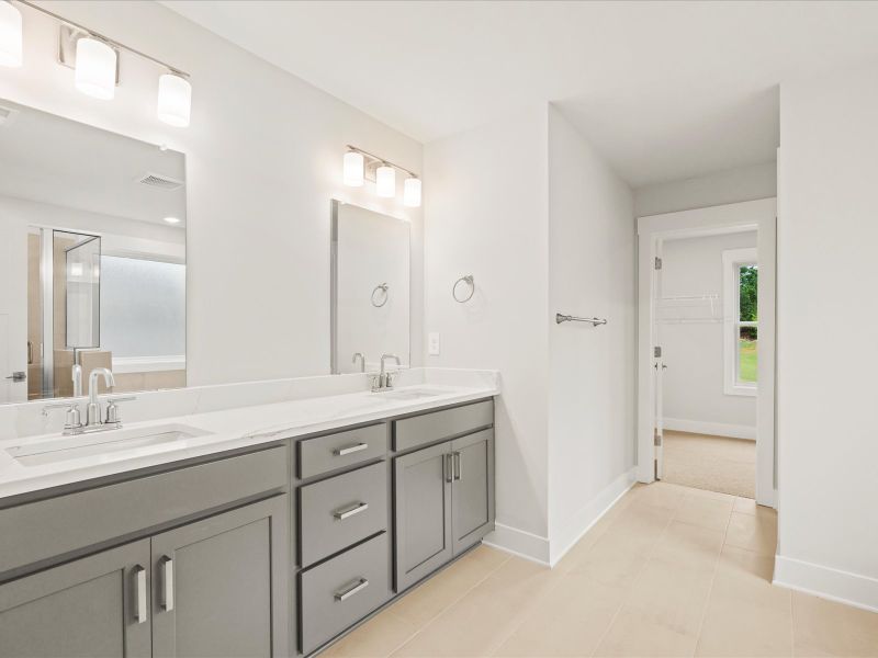 Furnished interior view inside a new home in Cedar Shoals - Signature Collection, Piedmont (Image 4).