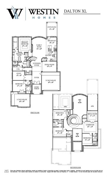 2D floor plan layout of this home in Kresston, Montgomery, TX (Image 3).