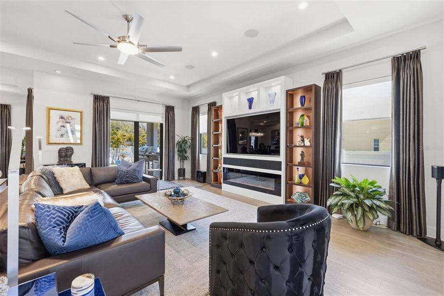 Furnished interior view inside a new home in , Tampa (Image 7).