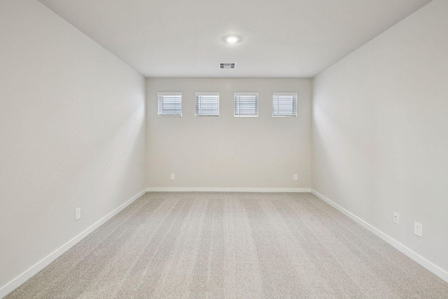 Photo is not of the actual home, but is an inspirational photo of builder’s model home and may depict options, furnishings, and/or decorator features that are not included Photo is not of the actual home, but is an inspirational photo of builder’s model home and may depict options, furnishings, and/or decorator features that are not included