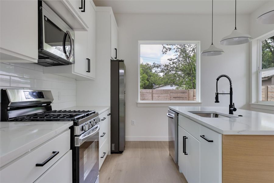 Furnished interior view inside a new home in , Austin (Image 6).