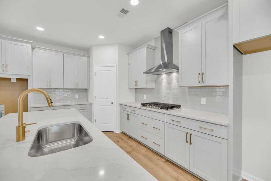 Furnished interior view inside a new home in Sweetgrass Station, Summerville (Image 2).