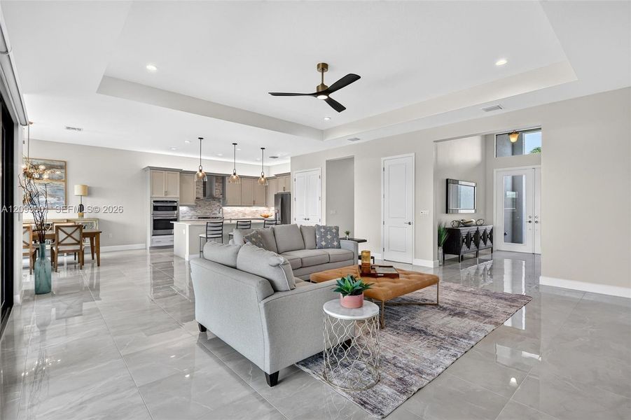 Furnished interior view inside a new home in , Port St. Lucie (Image 13). Furnished interior view inside a new home in , Port St. Lucie (Image 13).