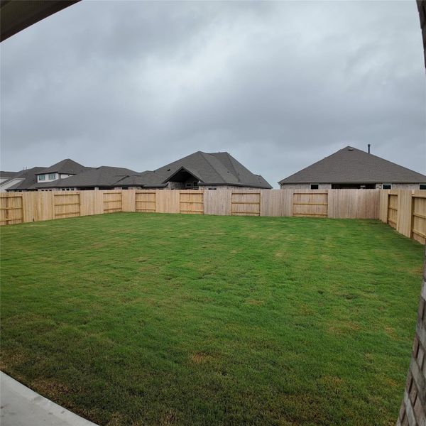 Exterior details and patio area of a home in Wildrye, Waller (Image 2). Exterior details and patio area of a home in Wildrye, Waller (Image 2).