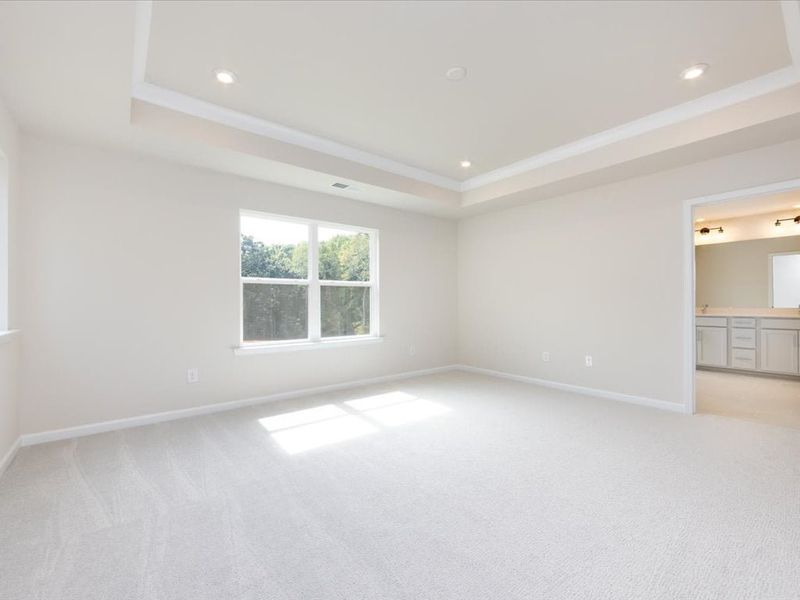 Spacious, unfurnished interior of a new home in Alton Creek, Mint Hill (Image 23).