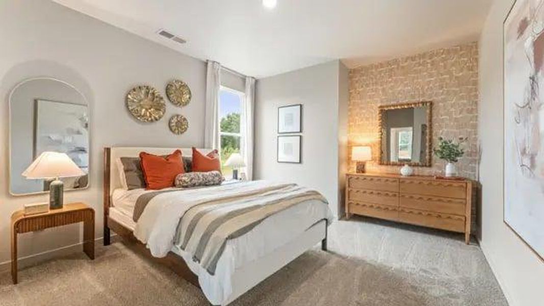 Furnished interior view inside a new home in Echo Grove, Cumming (Image 17).