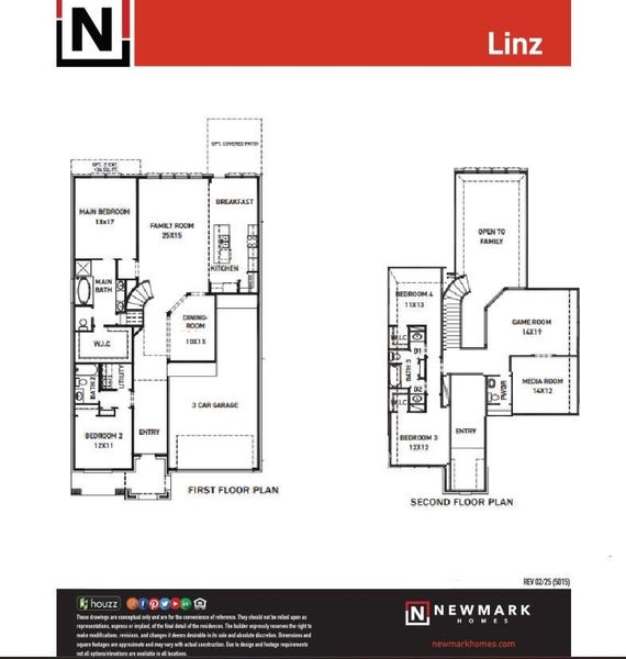 2D floor plan layout of this home in Harvest Green - Final Opportunities, Richmond, TX (Image 4). 2D floor plan layout of this home in Harvest Green - Final Opportunities, Richmond, TX (Image 4).