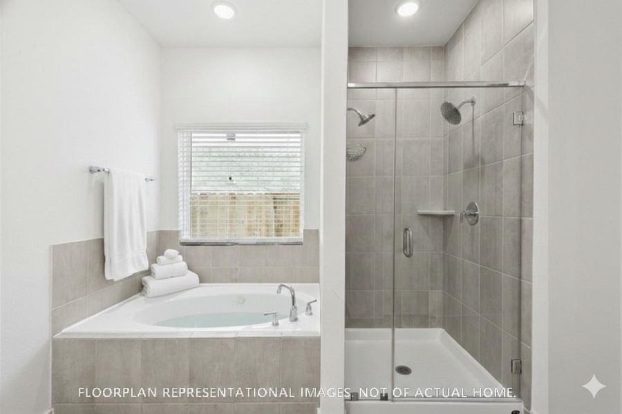 Furnished interior view inside a new home in Hallimore Ranch, Rosenberg (Image 6).