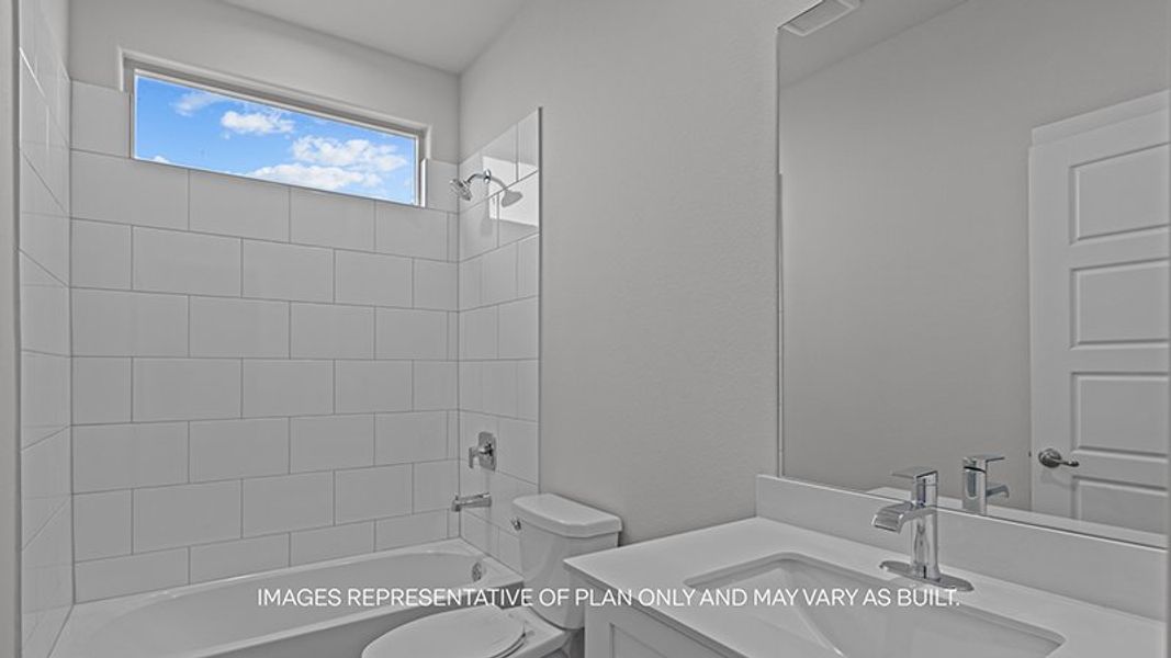 Furnished interior view inside a new home in Westmont, Lubbock (Image 7).