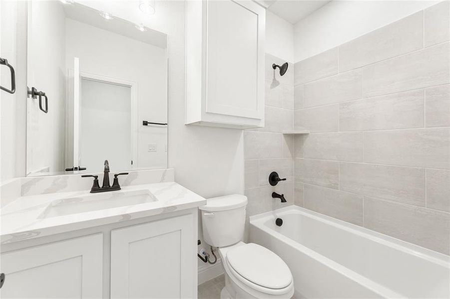 Furnished interior view inside a new home in West Crossing, Anna (Image 17). Furnished interior view inside a new home in West Crossing, Anna (Image 17).