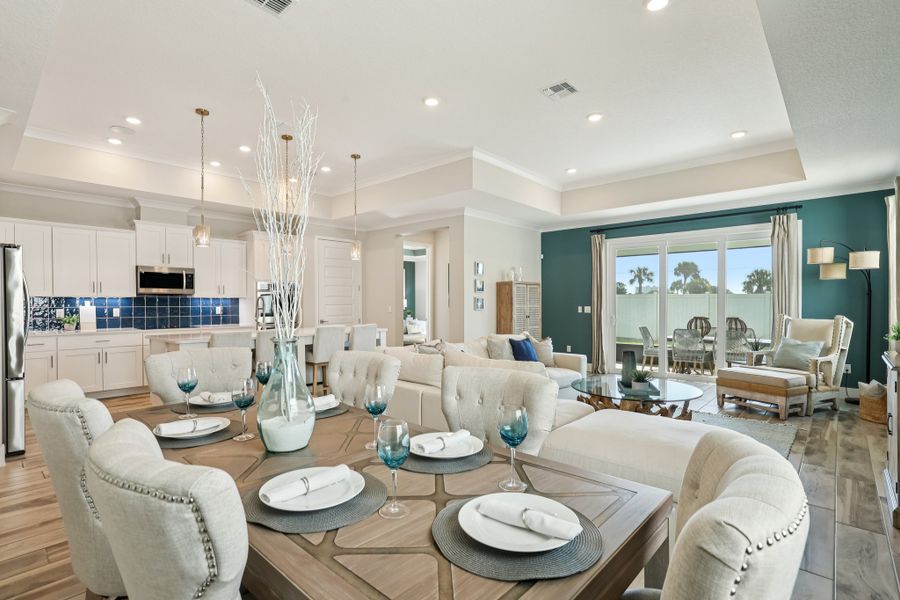 Representative furnished interior of a home built from the Atlantis by Maronda Homes in The Vue, Satellite Beach (Image 11).
