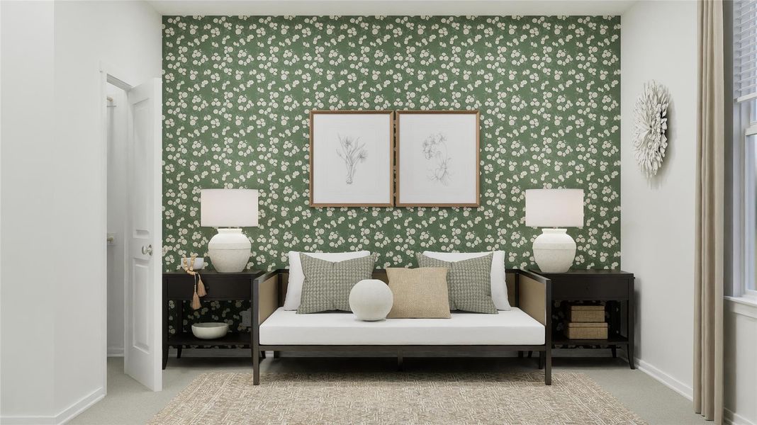 Furnished interior view inside a new home in Anniston, Katy (Image 11).