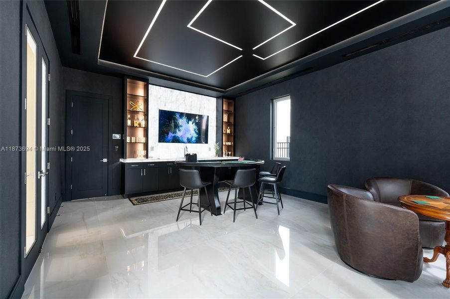 Furnished interior view inside a new home in , Lighthouse Point (Image 43).