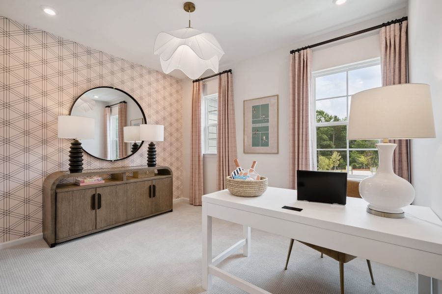 Furnished interior view inside a new home in Millstone, Cramerton (Image 15).