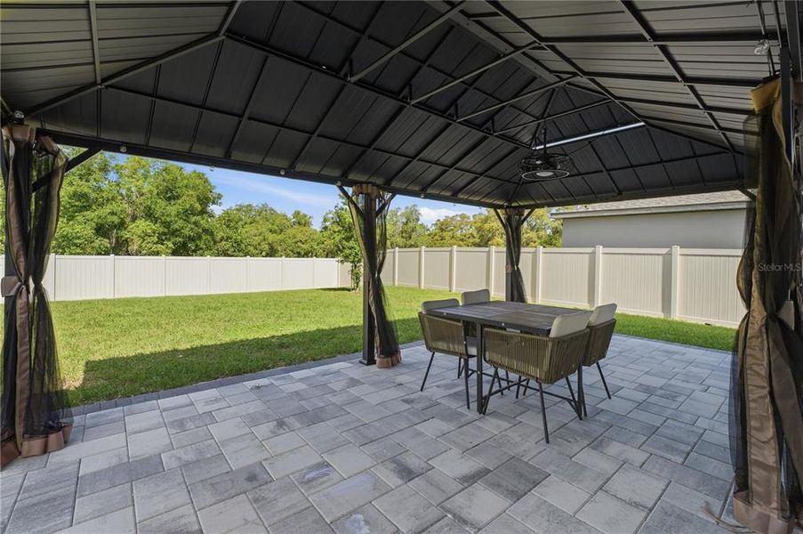 Exterior details and patio area of a home in , Davenport (Image 3).