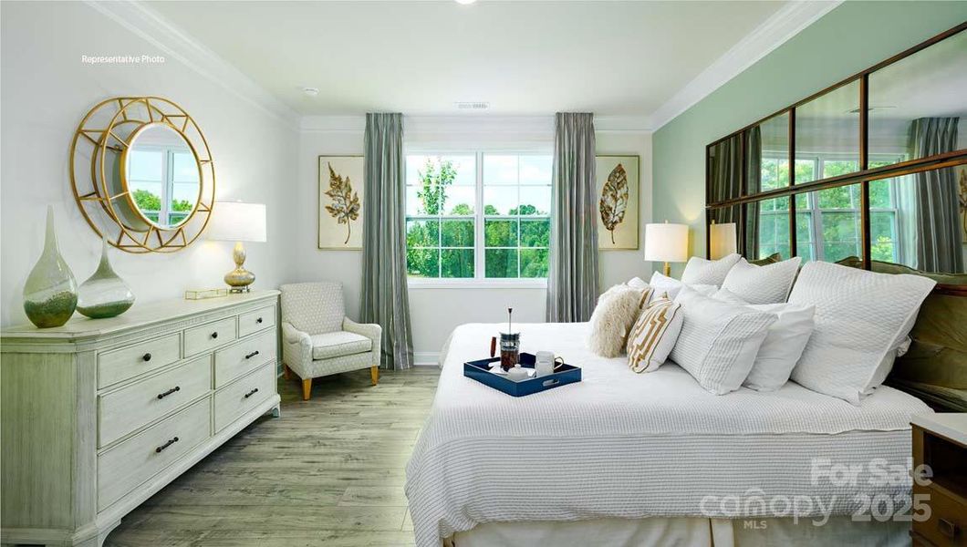 Furnished interior view inside a new home in Laurelbrook, Sherrills Ford (Image 17). Furnished interior view inside a new home in Laurelbrook, Sherrills Ford (Image 17).